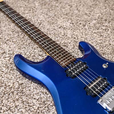 Ernie Ball Music Man JP6 2006 Blue image 4