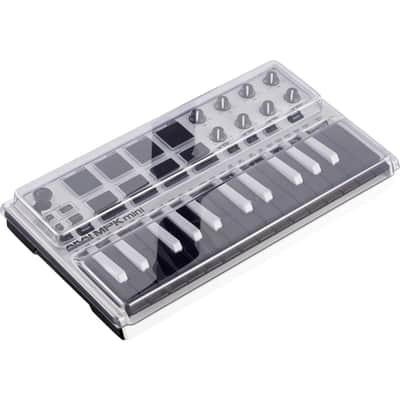 Decksaver Cover for Akai MPK Mini MK2 Controller, Smoked/Clear