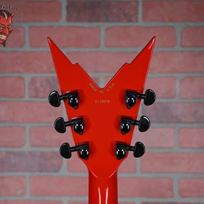 Dean USA Dime Razorback V Red with Black Bevels 2007 w/OHSC image 10