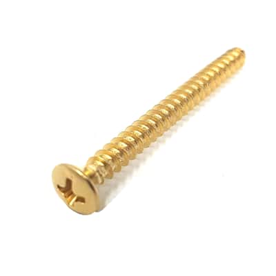 Brio Neck Plate Attachment Screws Pack of 4 Gold image 3
