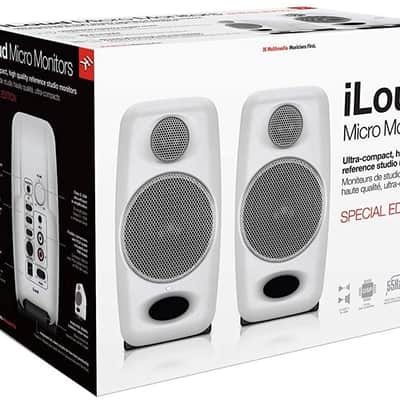 IK Multimedia - iLoud MICRO - Coppia reference monitor bluetooth colore bianco image 2