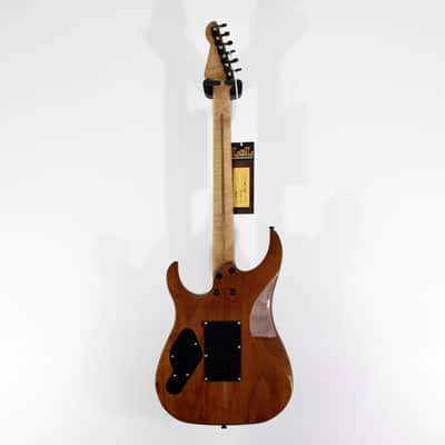 LsL Instruments XT4 DX "Adria" Electric Guitar w/ Case - Transparent Brown image 4