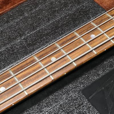 Peavey Dyna-Bass Gray Metallic Bass Guitar USA Kahler Tremolo Original Case image 4