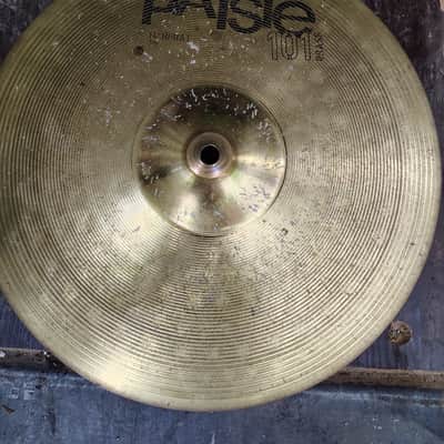 Paiste 14" 101 Brass Hi-Hat Cymbal Cymbals (Pair) 2005 - Present - Traditional image 2