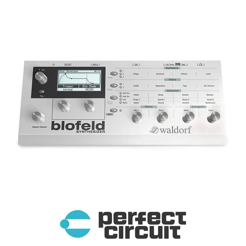 Waldorf Blofeld Desktop Virtual Analog Synthesizer (White) image 1