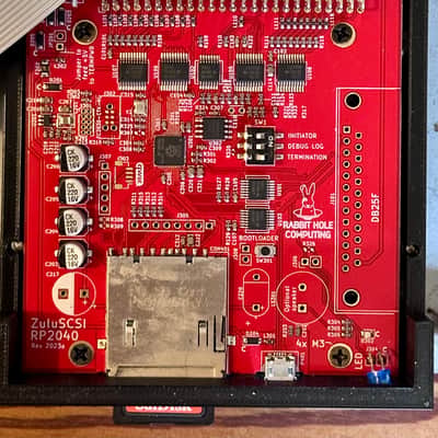 Akai MPC60II — JAZZCAT SCSI/SD + RAM Expansion, New Screen, Encoder & Pad Sensor image 11