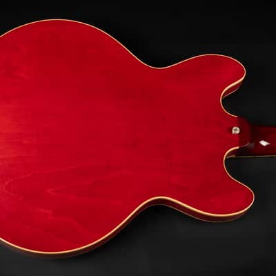 2014 Gibson Custom Shop 50th Anniversary '63 ES-335TDC VOS - Faded Cherry | USA Memphis 1963 Reissue Block Inlays 3.56kg | CoA OHSC image 11