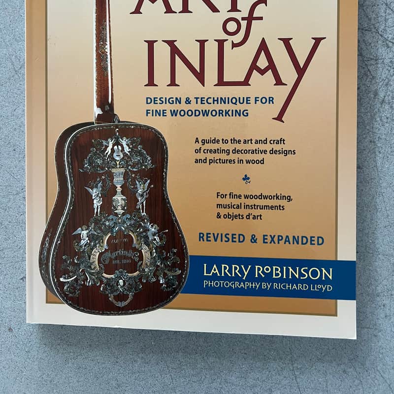 2005 Backbeat Books The Art of Inlay Book – Larry Robinson Multi