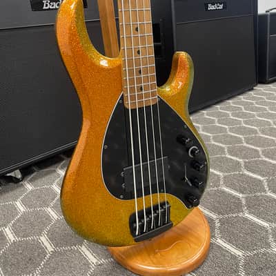 Ernie Ball Music Man DarkRay - Gold Bar - 5 String Electric Bass *AUTHORIZED DEALER image 7