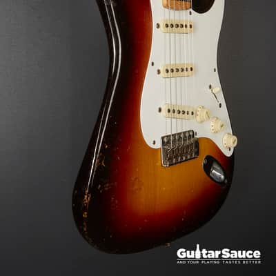 Fender Stratocaster Original Vintage 1958 - sunburst (COD 1700VG) image 9