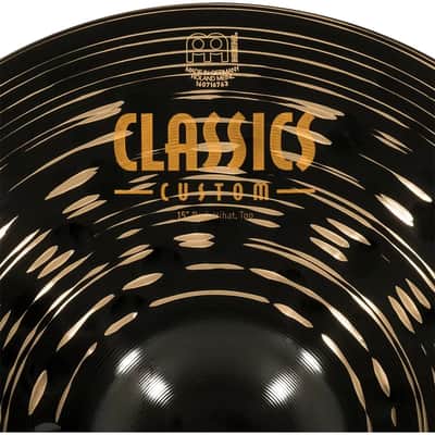 Meinl Classics Custom Dark hi-hat cymbals 15in image 7