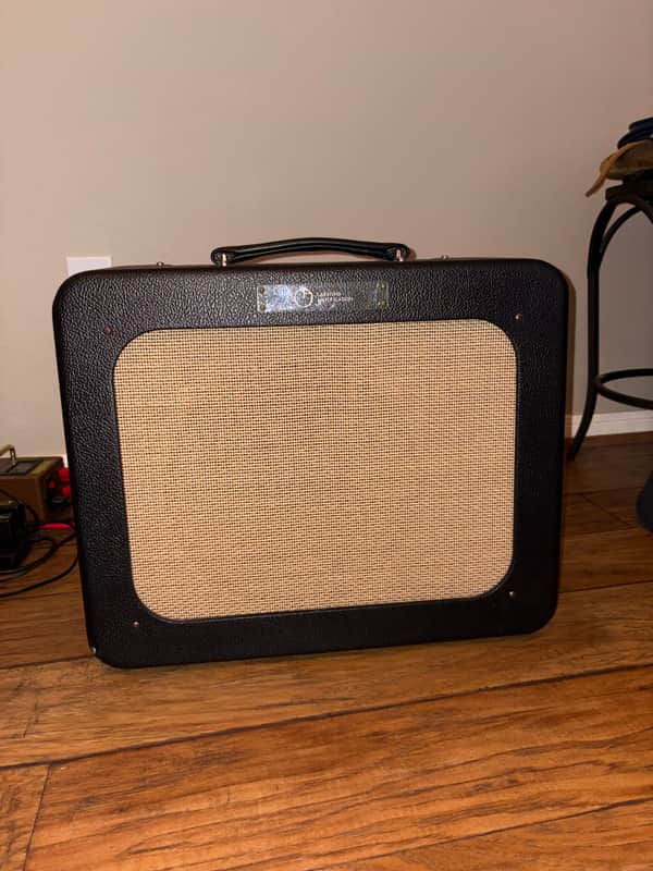 Carstens Amplification Black Flag 22-Watt 1x12" Guitar Combo 2018 - Present - Black image 1