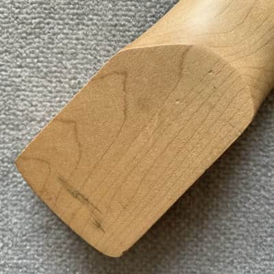 Mini Guitar Strat Style Maple Wood Neck, 22 Frets Rosewood Fingerboard image 9