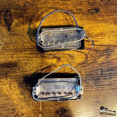 Gibson Custom Shop CustomBucker PAF- Set of 2 w/ Ring (2020s - Nickel w/ Black Ring) image 5