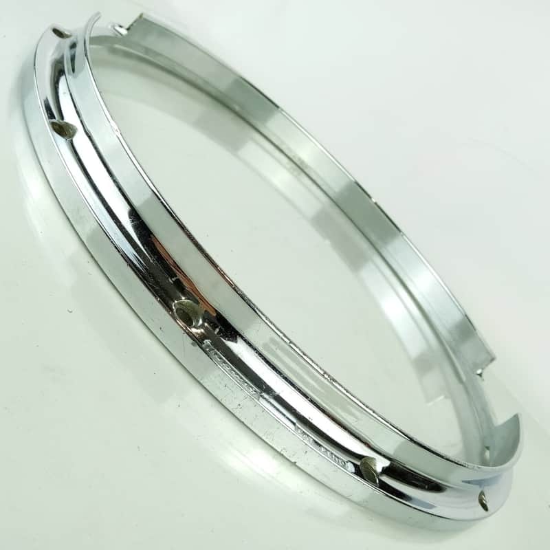 Ludwig 14"Coliseum 12-Lug Resonant Twin-Channel Die-Cast Rim/Hoop Snare Drum 80s image 1