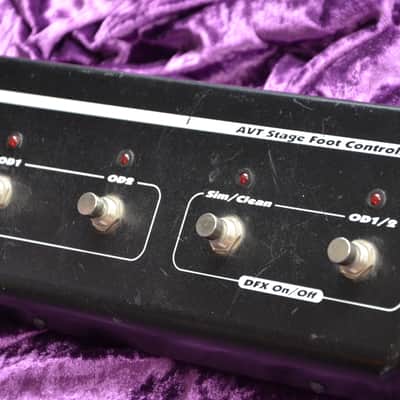 Marshall Valvestate 2000 Footswitch * 6 button AVT Stage Foot Controller * with original long cable * very rare / hard to find image 4