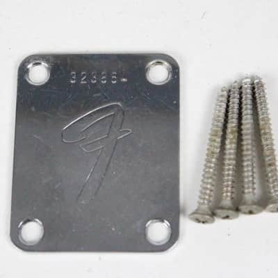 1971 Fender Precision Bass NeckPlate Jazz Bass/Precision/Jazzmaster/Telecaster Neck Plate USA 1970s Early-CBS