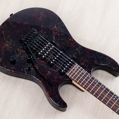1994 Hamer USA Centaura GCTS-JR-2 Iridescent Swirl HSS Superstrat, Near-Mint w/ Case image 9