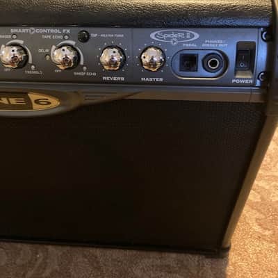 Line 6 Spider II 112 75-Watt 1x12" Digital Modeling Guitar Combo 2003 - 2006 - Black image 2