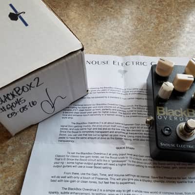 Snouse BlackBox 2 (v1) Black Box - Marshall Bluesbreaker BB1 clone, MINT, orig box + papers image 5