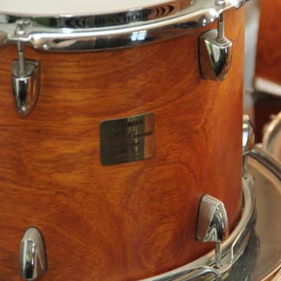 Yamaha Birch Custom Absolute - natural vintage 5pc drumset image 9