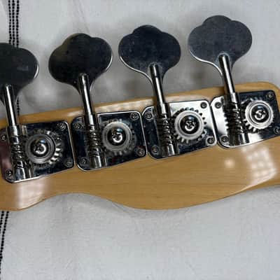 SQUIER SQ BULLET BASS MADE IN JAPAN 4 STRING BASS GUITAR 1980's image 9