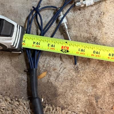 Rapco Db25 to trs 25' snake Rapco body Hosa end trs 2000 - Black image 2