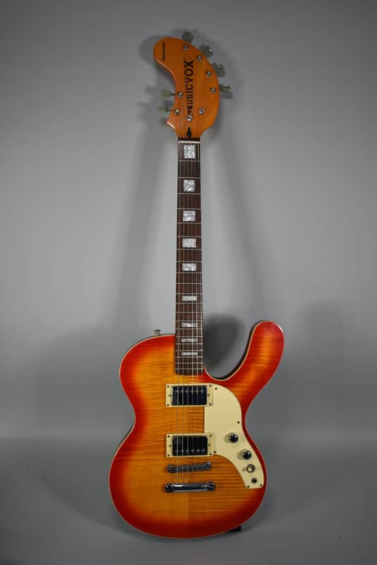 2002 Musicvox Space Commander Sunburst Finish Electric Guitar image 1