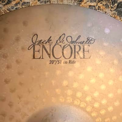 RARE Sabian Jack DeJohnette Encore Ride 20” 2292 g DRY w Light Complexity! Incredible Definition! image 3