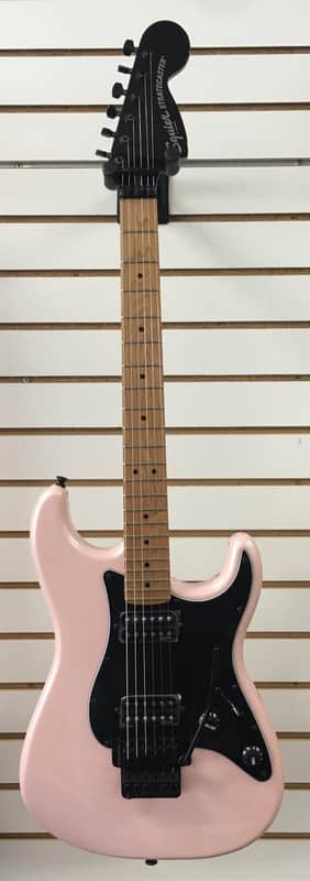 Squier Contemporary Stratocaster, HH, Floyd Rose, Shell Pink Pearl image 1