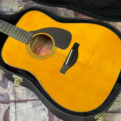 Yamaha FGX5 Red Label Dreadnought Natural w/ Case JAPAN  Auth Dlr 4lbs13oz #362A image 1
