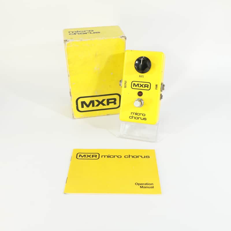 MXR Micro Chorus (s/n 48-007495, Vintage, Reticon SAD512 BBD Chip, Mint in Box) image 1