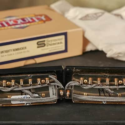 Seymour Duncan Antiquity Humbucker Pickup Set Aged Gold 1950's P.A.F. Pickups image 2