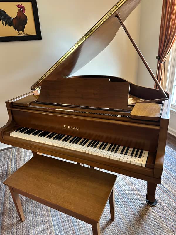 Kawai 350 Baby Grand 1965 - Walnut image 1