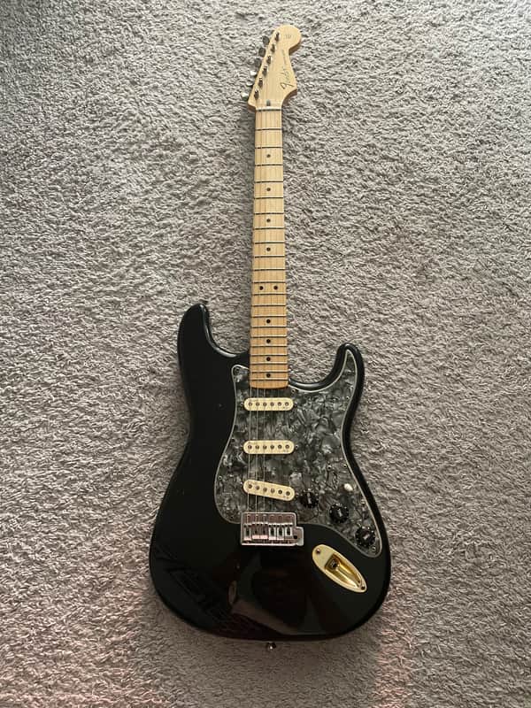 Fender FSR Special Edition Stratocaster 2015 MIM Black Noiseless N3 Pups Guitar image 1