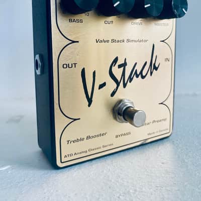 ATD V-Stack Classic Valve Stack Simulator - Vintage Analog Guitar Preamp / Overdrive imagen 2