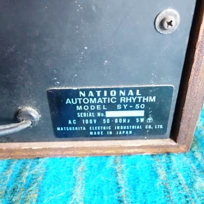 National Panasonic SY-50 Automatic Rhythm Drum Machine - Serviced - J075 image 12