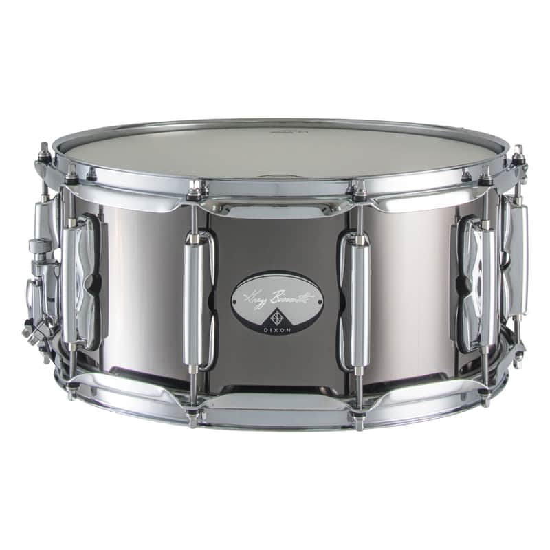 Dixon Gregg Bissonette Signature 6.5? x 14? Steel Snare Drum (SAN654GBS) image 1