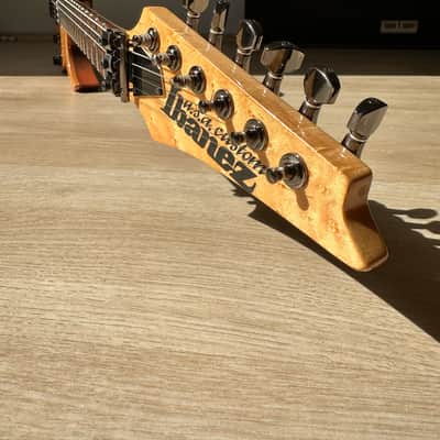 Ibanez USA Custom UCEWQM Exotic Woods 1992 - Natural image 17