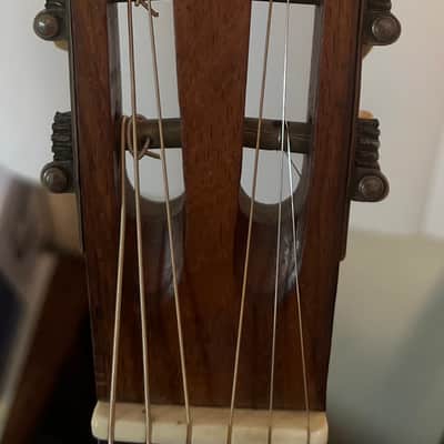 Santos Parlor guitar circa 1910 - Brazilian Rosewood image 4