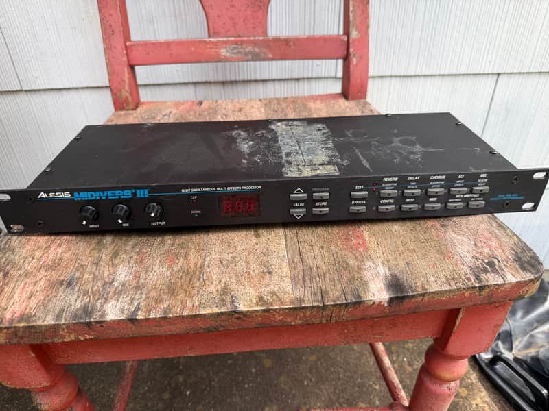 Alesis Midiverb III 1990s - Black image 1