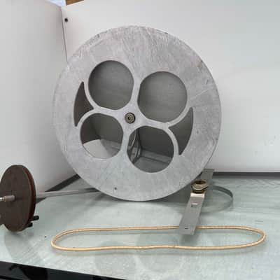 Leslie Speaker 122 Tube Amplifier Bass Drum Rotor Assembly image 3