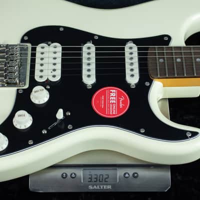 Squier Classic Vibe 70 Strat HSS Hard Tail Olympic White ICSE25012225 image 5