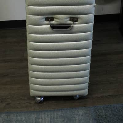 1970 Kustom K100-2 Head And Cab White Sparkle image 6