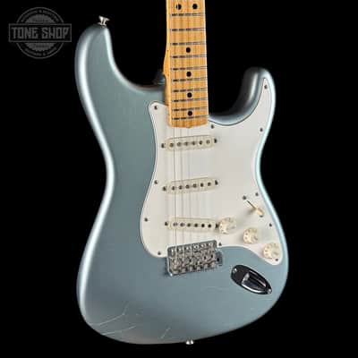 Used 2005 Fender Custom Shop 1966 Stratocaster Ice Blue Metallic Closet Classic w/case TSU24607 image 4