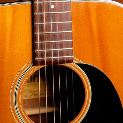 Morris F-13D Orchestra Model Acoustic Guitar Made In Japan 1972 Pre-Owned image 5