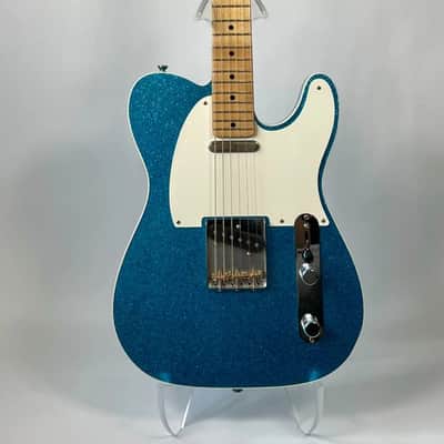 Mario Martin Guitars 2021 Baritone T-Style Custom, Blue Metallic finish NEW (Authorized Dealer) - image 1