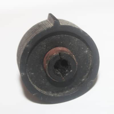 Vintage 1960's Black Radio Stereo Knob image 2