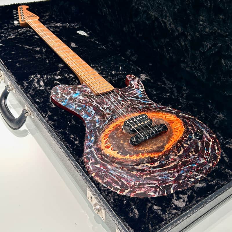 Leo Scala “JAWS” (2004) — 1-of-1 Early Scala Art Guitar, Ultra Rare image 1