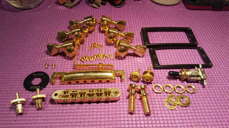 Gibson Hardware Set Les Paul 2014 Gold image 1